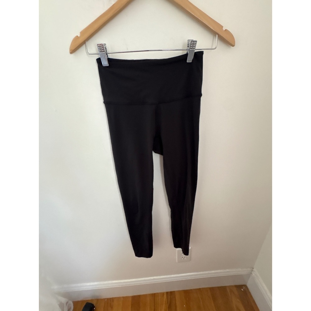 Varley‎ XS Black High Rise Recycled Polyester Activewear Leggings 24 Inch Inseam